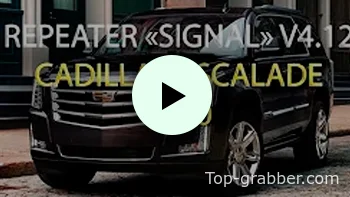 Keyless Entry Cadillac Escalade 2020 Repeater "Signal" V4.12
