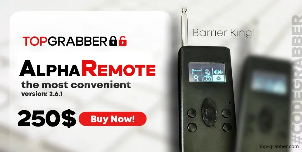 Alpha Remote from barriers